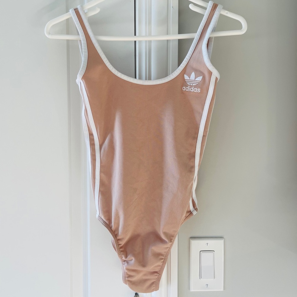 Adidas nude bodysuit